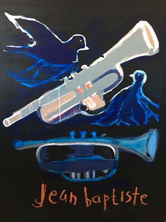 Jean Baptiste - painting by Robert Hickland