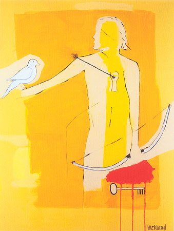 The Antidote in the Poison (2001) acrylic on canvas 48x48