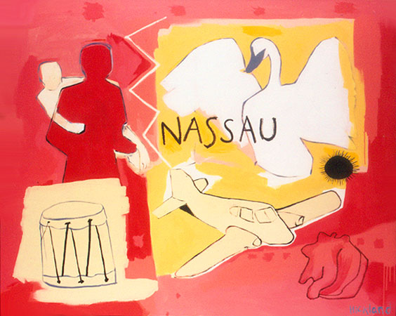 GOING HOME NASSAU-48x60-Acrylic on Canvas